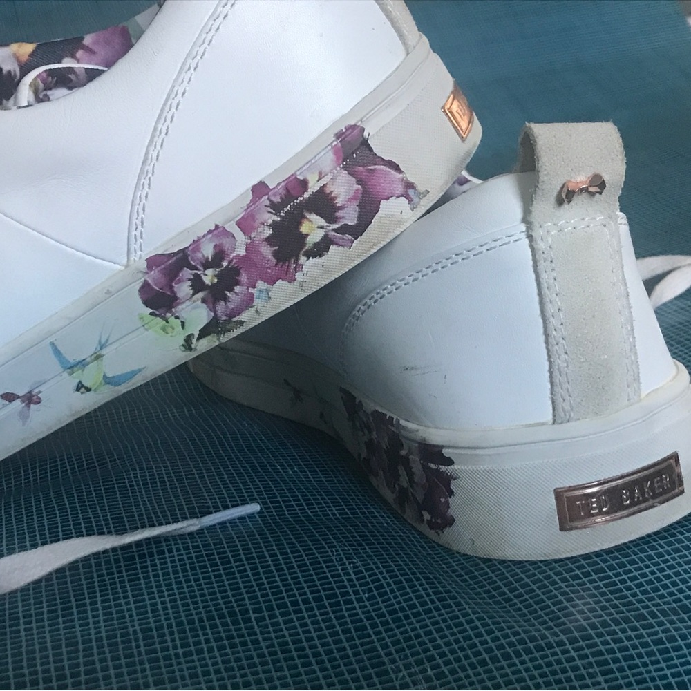 Ted Baker floral sneakers